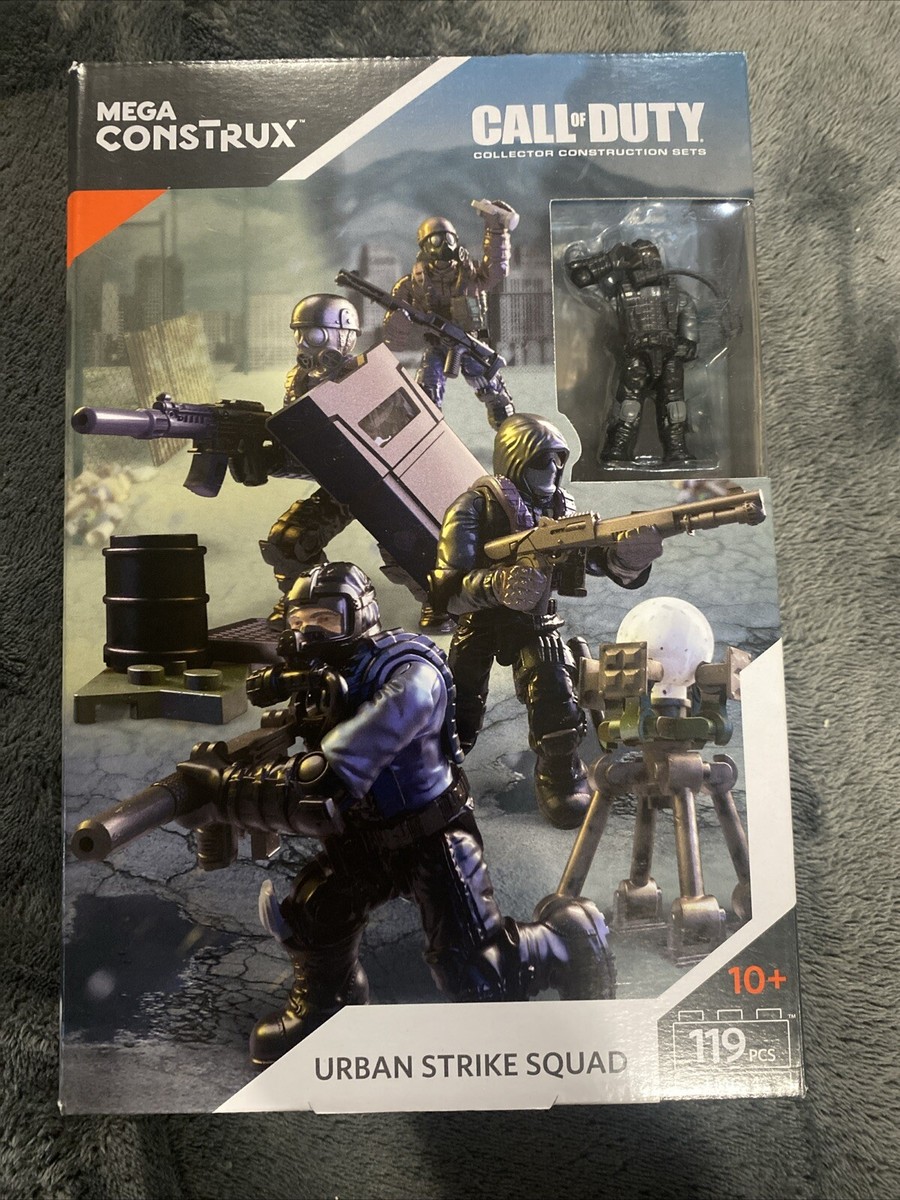 Mega Construx Call Of Duty Urban Strike Squad Construction