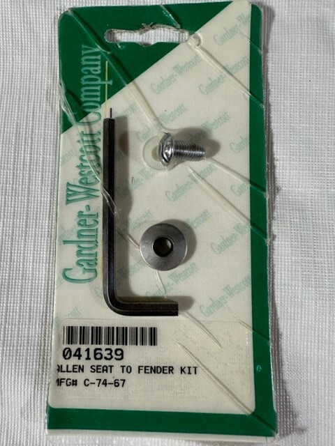 Gardner-Westcott Seats Hardware Allen Seat to Fender Kit C-74-67