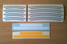 Curved Station Model Platform Edge & yellow vinyl stripes update Hornby sections
