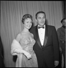Mitzi Gaynor 1950's Vintage Candid 2.25 x 2.25 B/W Camera Negative