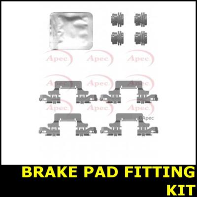 Brake Pad Fitting Kit Rear FOR AUDI A6 4A 2.0 3.0 19->ON CHOICE1/2 Hybrid Apec