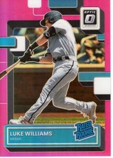 🔥2022 Donruss Optic - Rated Rookie Luke Williams #89 Pink Prizm (RC)🔥0935