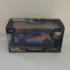 Jada Toys Fast  Furious Nissan Silvia S15 Blue Orange Diecast Car 1:32 2024 8 
