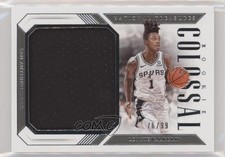 2018-19 National Treasures Colossal Rookie Materials 76/99 Lonnie Walker IV 3p7
