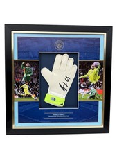 Gianluigi Donnarumma Manchester City Signed Glove Framed *RARE* PROOF & COA ACG