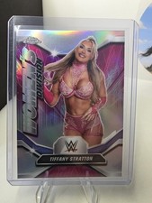 2026 Topps Chrome WWE # WDV-23 Tiffany Stratton Women’s Division Refractor