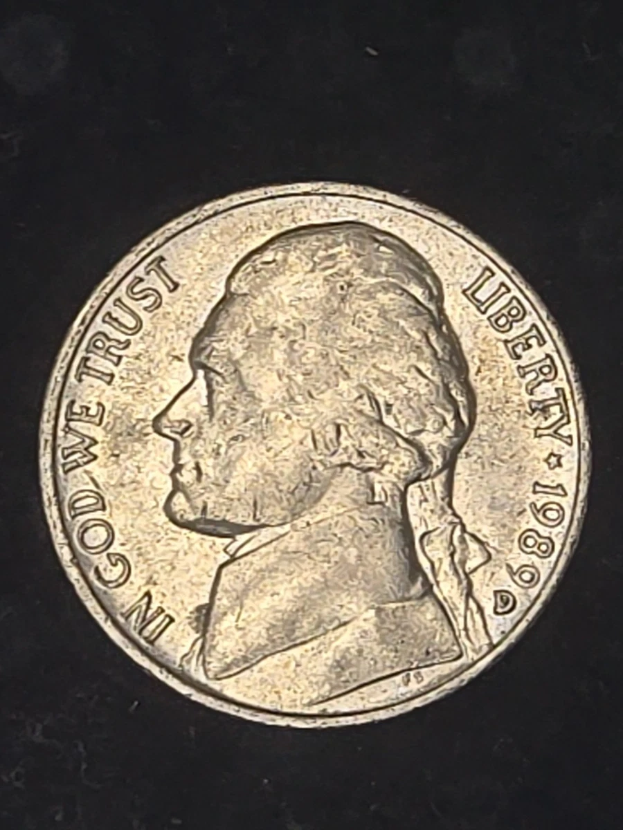 1989 US Jefferson Nickels (1938-Now) for sale | eBay