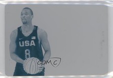 2017 Panini Flawless USA Basketball Printing Plate Cyan 1/1 Harrison Barnes 5n1