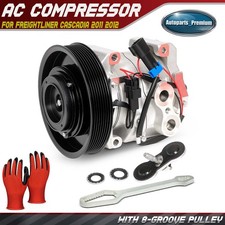 A/C Compressor with 8-Groove for Freightliner...