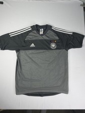 Rare Vintage 2002 World Cup Away Jersey Adidas Grey Soccer Football Size Med