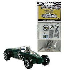 Pine-Car Pinewood Derby Street Rod Parts/Decals - Pinewood Derby Decal and
