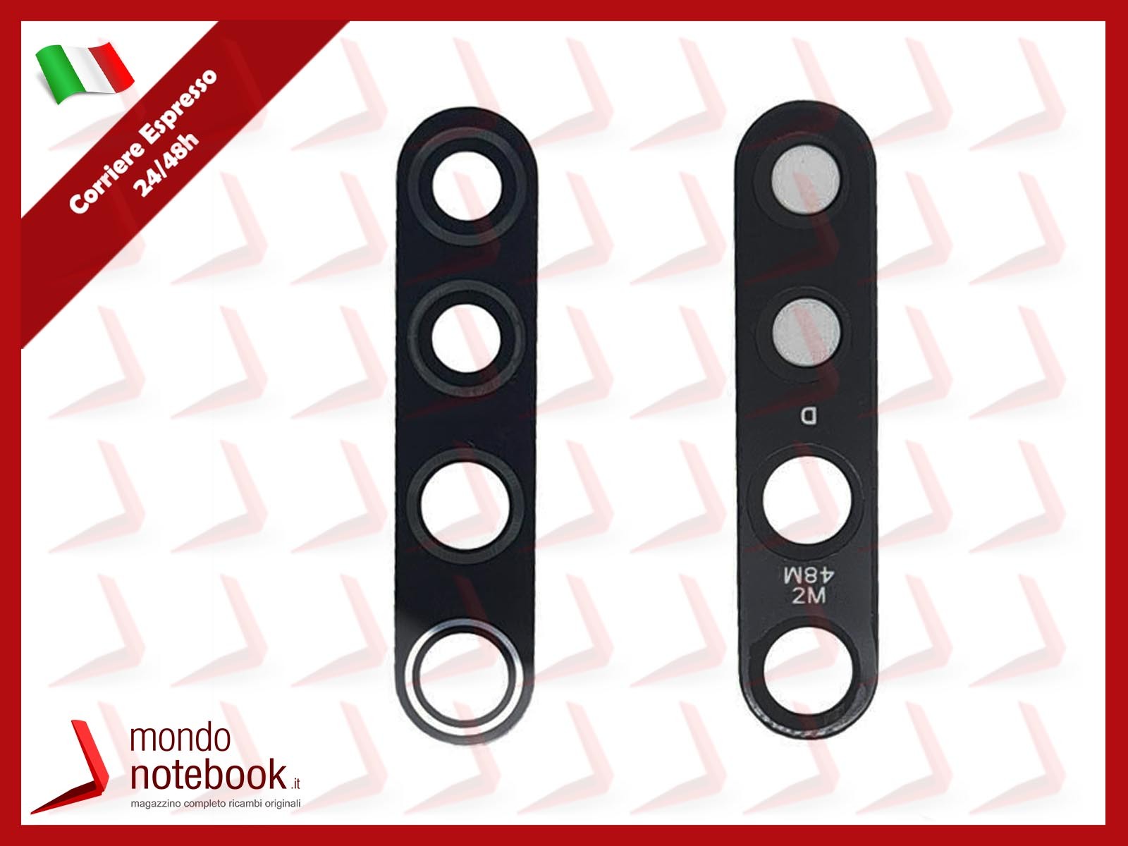 Glaslinse Kamera Rückglas Für Xiaomi Redmi Note 8 8T + Doppelseitiges Klebeband