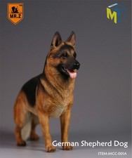 Mr.Z German Shepherd Dog Statue 1:6 Resin Figure Simulation Animal Model Decor