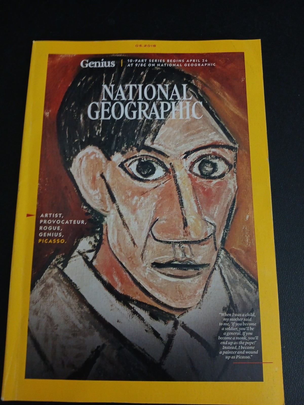 National Geographic Magazine May 2018 Picasso Artist Genius Artic Camping Sudan