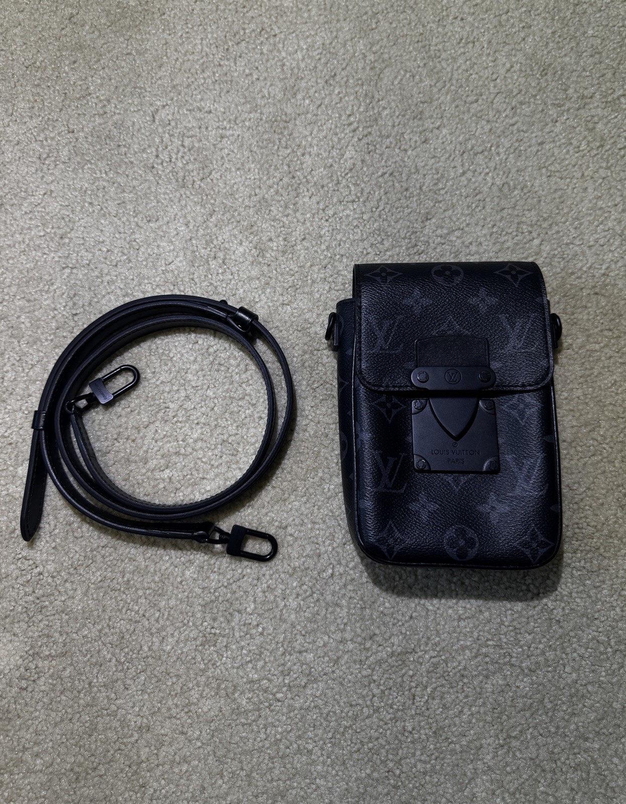 LOUIS VUITTON MONOGRAM ECLIPSE S-LOCK VERTICAL WE… - image 7