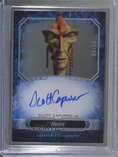 2016 Star Wars Masterwork Silver Framed 3/10 Scott Capurro as Beed Auto 1j8