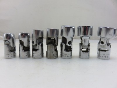 Proto +1 S-K Swivel Flex Joint Socket Set 7pc 12pt 3/8''-3/4'' Set
