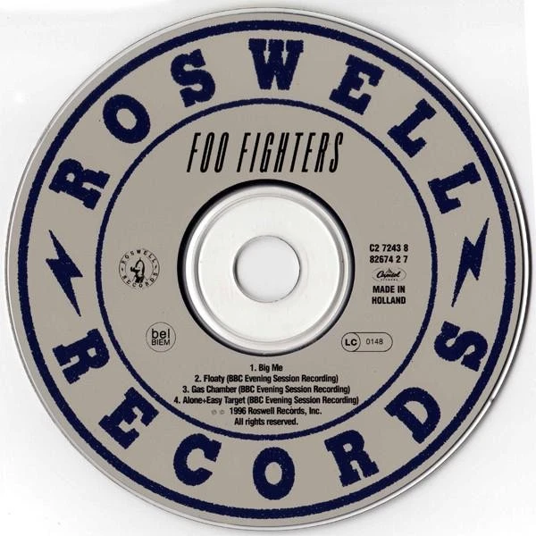 Foo Fighters Big Me CD Netherlands Capitol 1996 C2724388267427 - Image 2 of 2