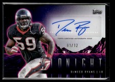2024 Topps Midnight Horizon DeMeco Ryans Auto /12 Houston Texans #HZS-DRY