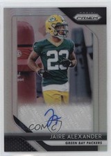 2018 Panini Prizm Rookie Auto Jaire Alexander #RA-JAI Auto hg6