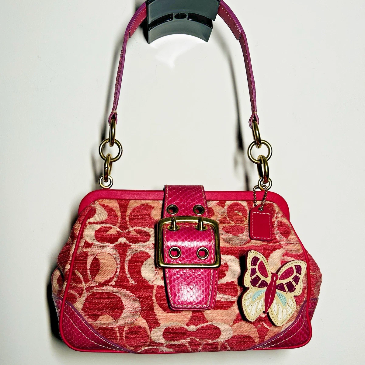 Coach Pink Snake Bags & Handbags for Women for sale | eBay