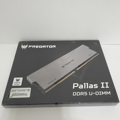 Sealed - Acer Predator Pallas II 32GB (2x16GB) DDR5-6000 CL32 RAM