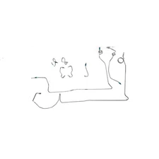 The Stop Shop Y874WDF Front brake Lines, 89-95 Fits Toyota Truck, 4WD