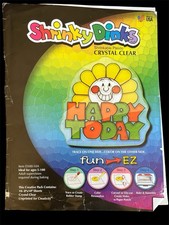 Shrinky Dinks happy Today 1999 Kit 6 Pages GUC Instructions made USA Opened