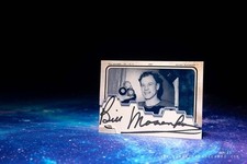 Bill Mosienko Chicago Blackhawks AP Wirephoto Signature Cut Card - Autographed