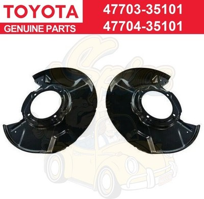 Toyota Original neuer 4RUNNER KZN18 # 96-02 Bremsstaubschutz vorne RH & LH
