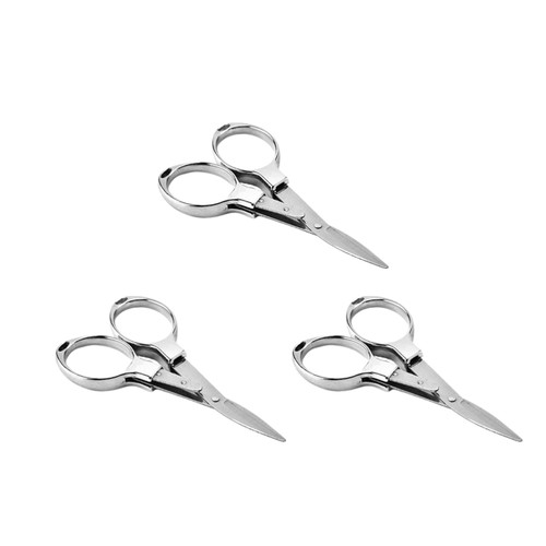3 Pezzi Forbici da Pesca Gadget Accessori Kayak Padre Elasticizzato Acciaio Inox - Foto 6 di 11
