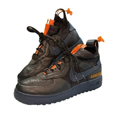 Gore-Tex x Nike Air Force 1 - Size 8 - High WTR  The 10TH  Black & Orange