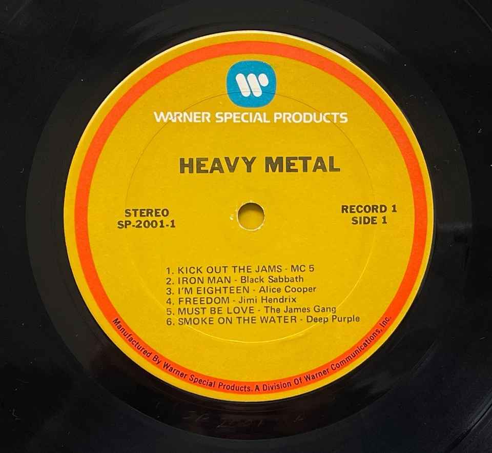 PUERTAS/BLACK SABBATH/LED ZEPELLIN/JIMI HENDRIX Heavy Metal 2LP WARNER BROS EN MUY BUENA CONDICIÓN/EN MUY BUEN ESTADO Foto 2 de 3