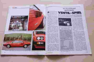 Sport Auto 09/1982 Ferrari Mondial mit 240PS im TEST auf 2 Seiten