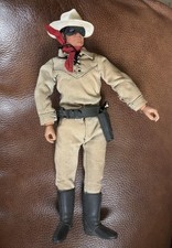 Vintage 1973 Gabriel THE LONE RANGER 10" Figure w/ Guns Boots Hat Mask