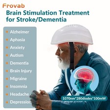 1070nm Near Infrared Light Therapy Brain Helmet for Parkinson Alzheimer Stroke