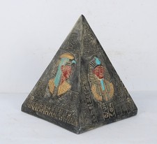 Rare Ancient Egyptian Antique Pyramid of king Tut and Queens Egyptology BC