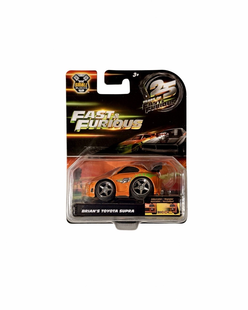 Jada Fast Furious 25 years Small Blocks Set Of 6 Supra Skyline