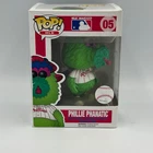 Funko POP MLB: Mlb Mascots 05 Phillie Phanatic MLB STICKER Vinyl Figure