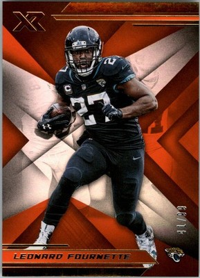 2019 Panini XR Orange #72 Leonard Fournette /99 - FB