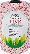 300Lbs 1000Ft Braided Dacron Polyester String Cord Spool Kite Line for Large Kit