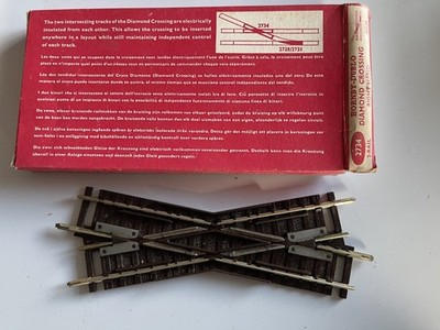HORNBY DUBLO MASSSTAB OO - 2734 RECHTE DIAMANTKREUZUNG