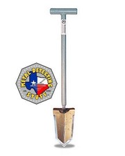 Lesche Sampson 36" T-Handle Shovel - No Serration