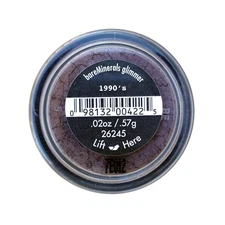 bareMinerals 1990's Glimmer Eyecolor .57g /.02oz Bare Escentuals SEALED