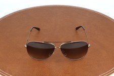Salvatore Ferragamo Sf131s 211 Gold Aviator Sunglasses 60-10-135