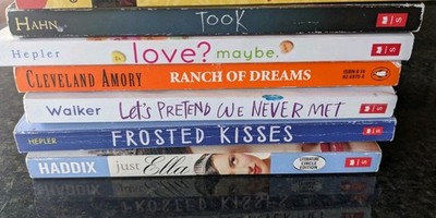 Scholastic Fiction Lot: Just Ella, Took, Love? Maybe, Paperback, Young Adult