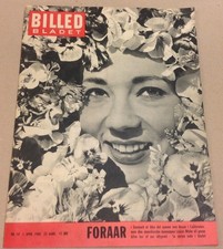 Louise White Mannequin Denmark Visit Old Danish Vtg Magazine Billed-Bladet 1960