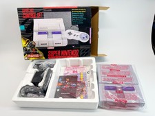 Opened Box! Super Nintendo SNES Control Set S...