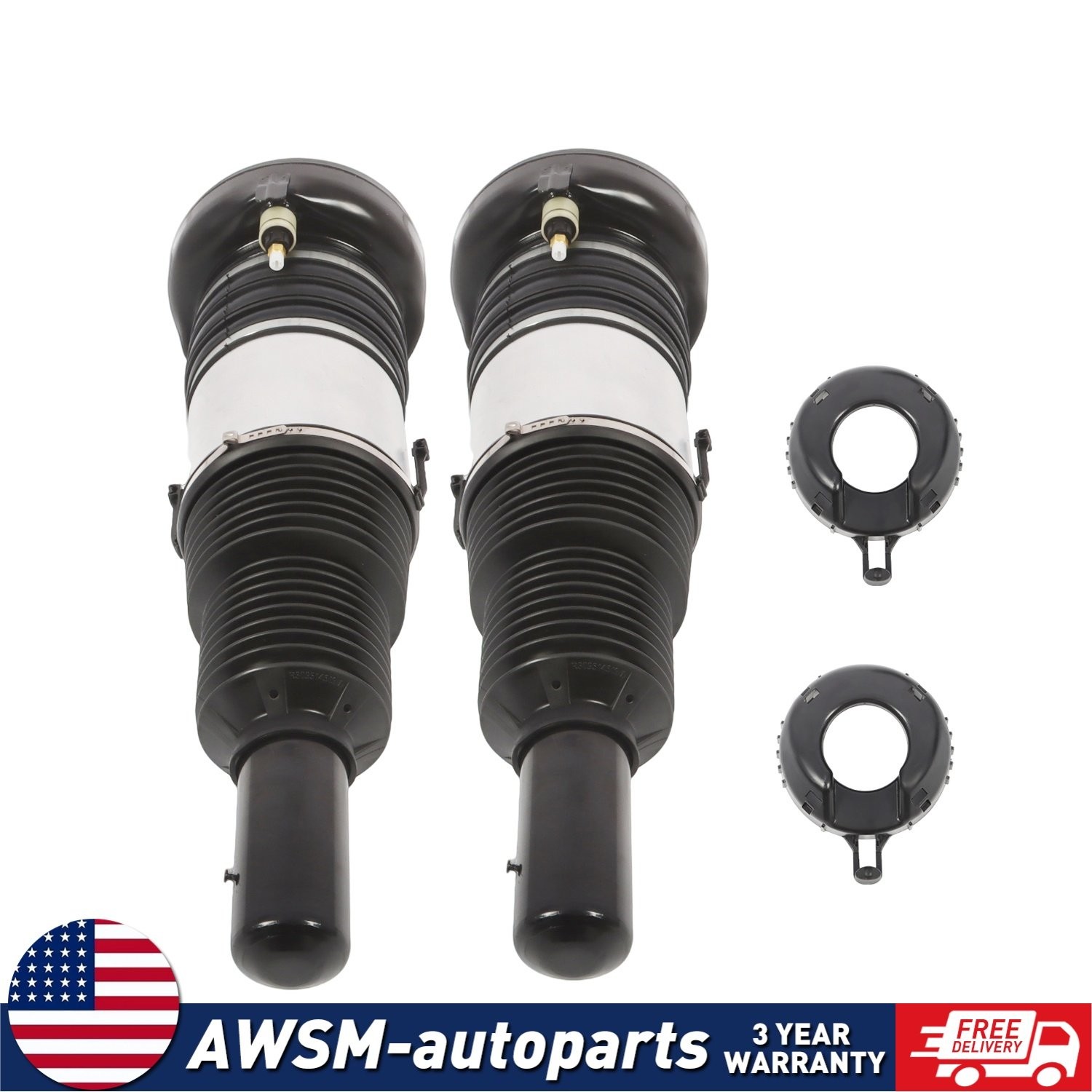 Bentley Bentayga 2017-2022 Front Right Air suspension struts Pair