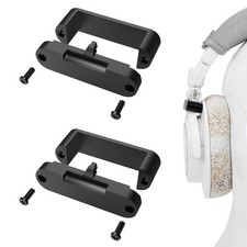 Geekria Headband Metal Hinge for ATH-M50, ATH-M50x Headphones (Black)